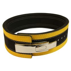 Lever buckle power belts